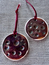 Load image into Gallery viewer, Nikki Waterlow Ceramics Handmade Hanging Decorations