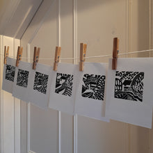 Load image into Gallery viewer, Odette Wells Linocut Prints