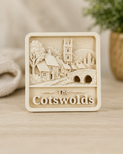 Load image into Gallery viewer, Handcrafted Cotswolds Village Fridge Magnet
