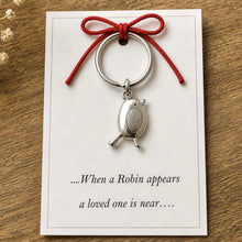 Load image into Gallery viewer, Little Gems Cirencester Robin Keyring