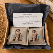 Load image into Gallery viewer, Little Gems Cirencester Handmade Wheat Hand Warmers
