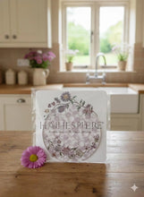 Load image into Gallery viewer, Halliesphere Recycled Acrylic Flower Holder - Large - White
