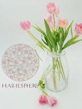 Load image into Gallery viewer, Halliesphere Recycled Acrylic Flower Holder - Large - Pink
