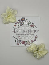 Load image into Gallery viewer, Halliesphere Recycled Acrylic Flower Holder - Small - White

