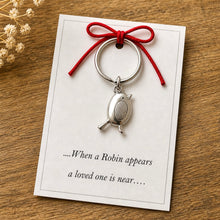 Load image into Gallery viewer, Little Gems Cirencester Robin Keyring
