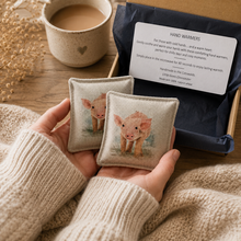 Load image into Gallery viewer, Little Gems Cirencester Handmade Wheat Hand Warmers
