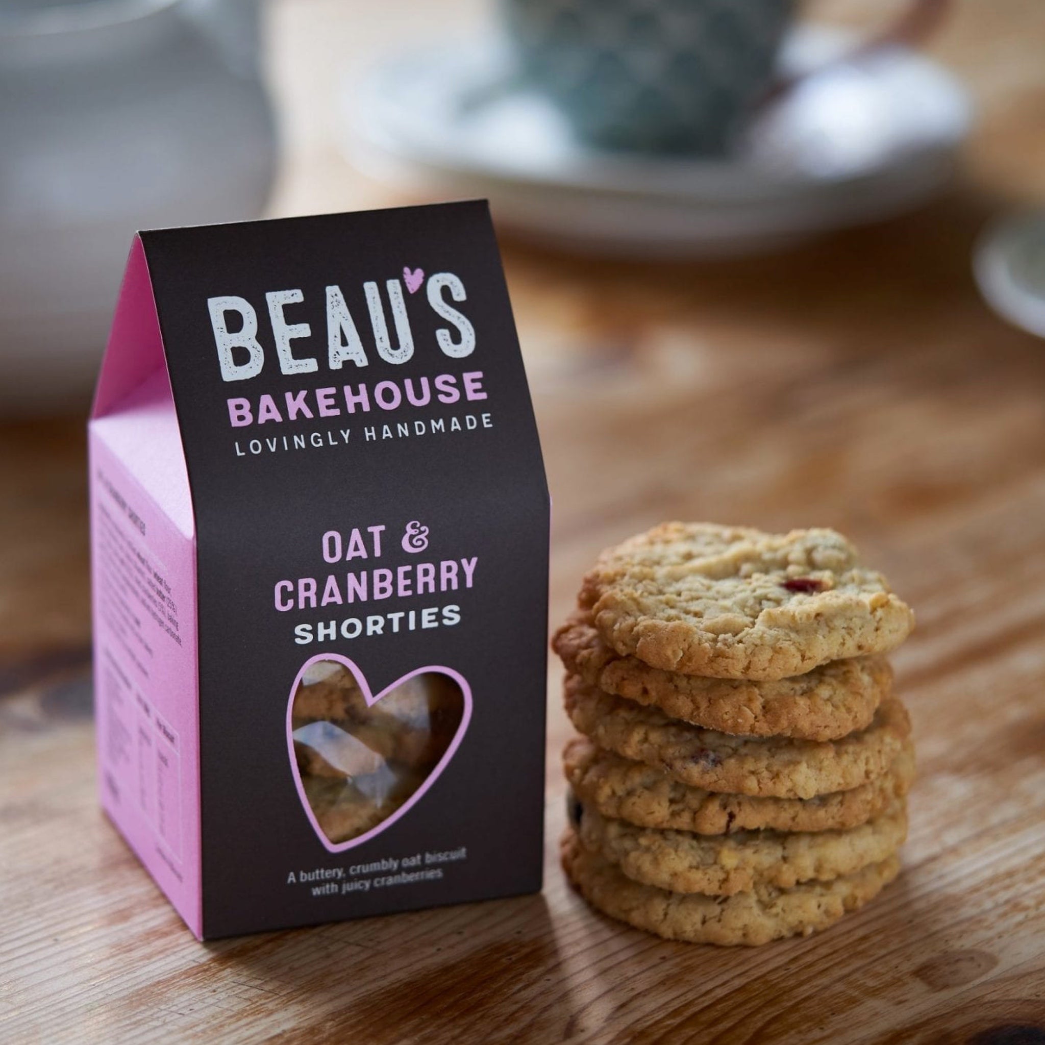 Beau's Bakehouse - Oat & Cranberry Shorties