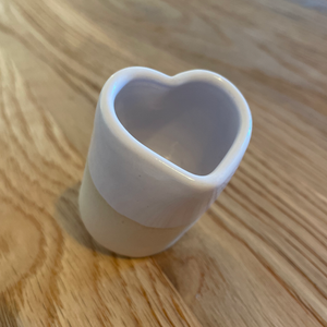 Wychwood Pottery Heart Shaped Match Pots