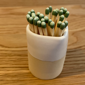 Wychwood Pottery Heart Shaped Match Pots