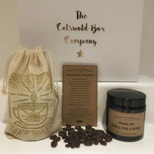 Load image into Gallery viewer, Charlotte Spencer Collaboration - Special Edition - Wake up and smell the coffee 3.5 oz Natural Wax Candle
