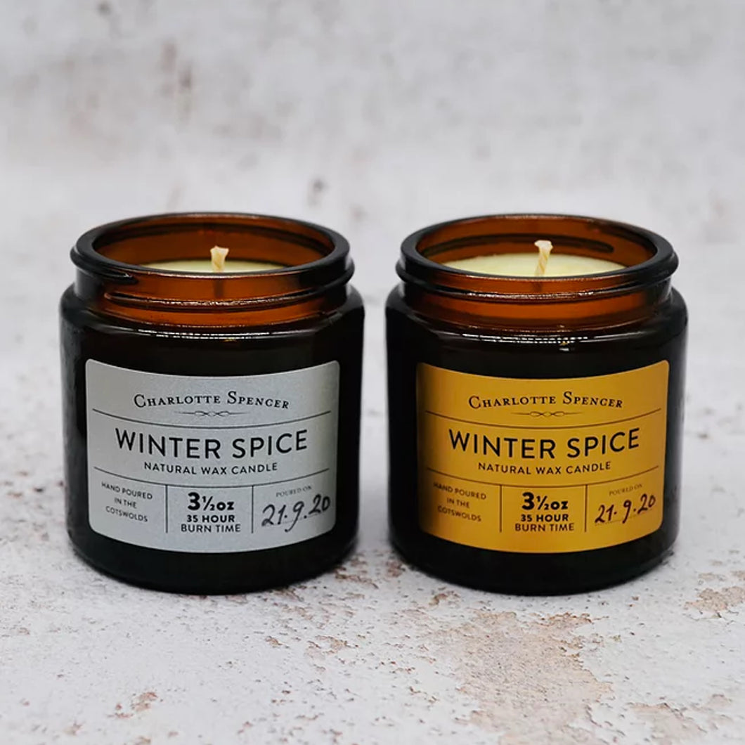 Charlotte Spencer Winter Spice 3.5oz Candle